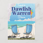 Dawlish Warren Devon   poster Briefkaart (Voorkant)