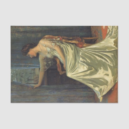 Dawn (1907) door Edmund Hodgson Smart Tissuepapier (Voorkant)