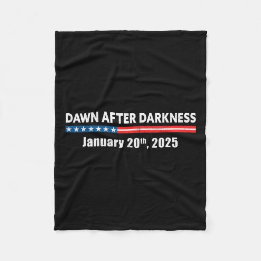 Dawn After Darkness Januari 20th 2025 Funny Pro TR Fleece Deken (Voorkant)