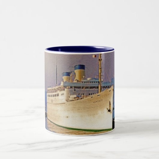 Dawn Arrival Tweekleurige Koffiemok (Center)