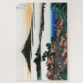 Dawn at Isawa in de berg Kai Province Hokusai Legpuzzel (Verticaal)