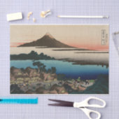 Dawn at Isawa in Kai Province by Hokusai Tissuepapier (Craft)