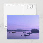Dawn at Lubec Briefkaart (Voorkant / Achterkant)