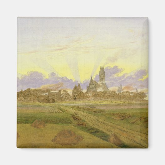 Dawn at Neubrandenburg Magneet (Voorkant)