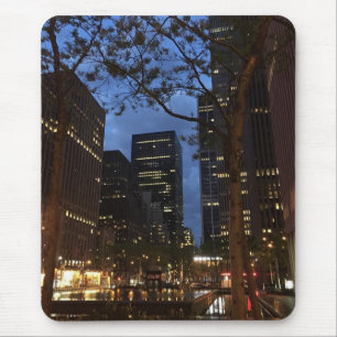 Dawn at Rockefeller Center NYC Architecture Lights Muismat