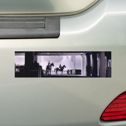 Dawn at Saratoga Springs, 1963 Bumpersticker (Op auto)