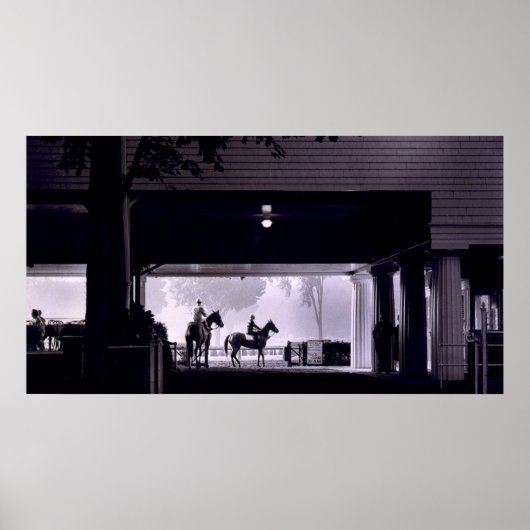 Dawn at Saratoga Springs, 1963 Poster (Voorkant)