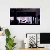 Dawn at Saratoga Springs, 1963 Poster (Thuiskantoor)