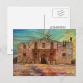 Dawn at the Alamo Briefkaart (Voorkant / Achterkant)