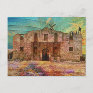 Dawn at the Alamo Briefkaart