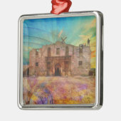 Dawn at the Alamo Metalen Ornament (Links)