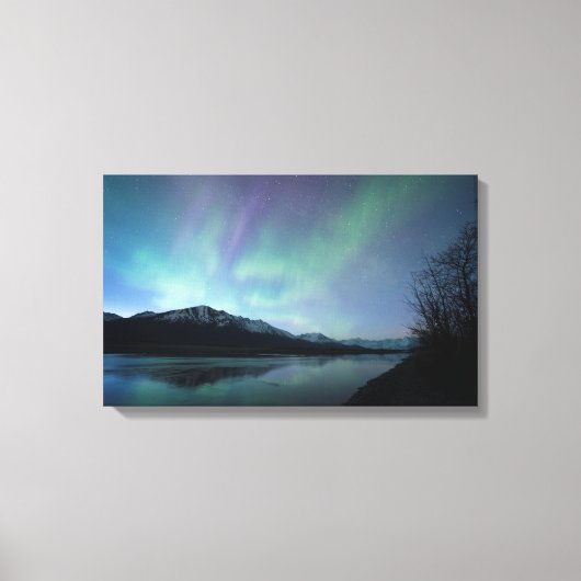 Dawn Aurora Canvas Afdruk (Voorkant)