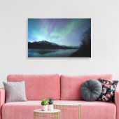 Dawn Aurora Canvas Afdruk (Insitu (Woonkamer))
