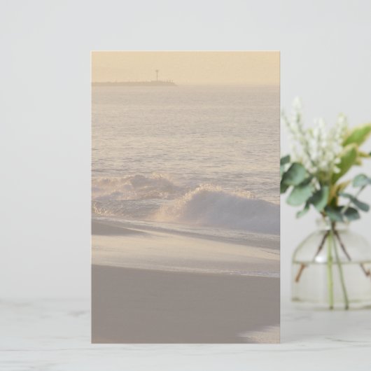 Dawn Beach Stationery Briefpapier (Staand voorkant)