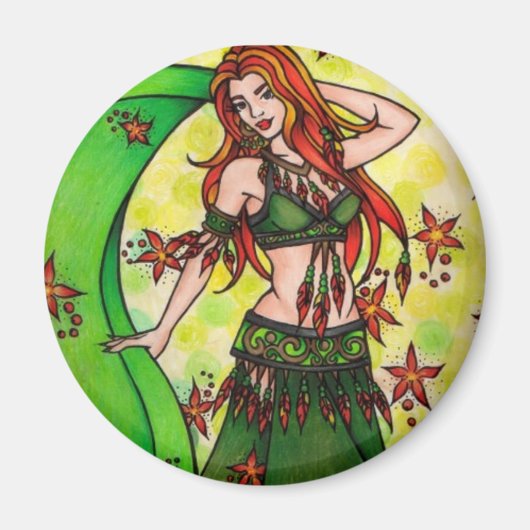 Dawn Belly Dancer Magnet (Voorkant)