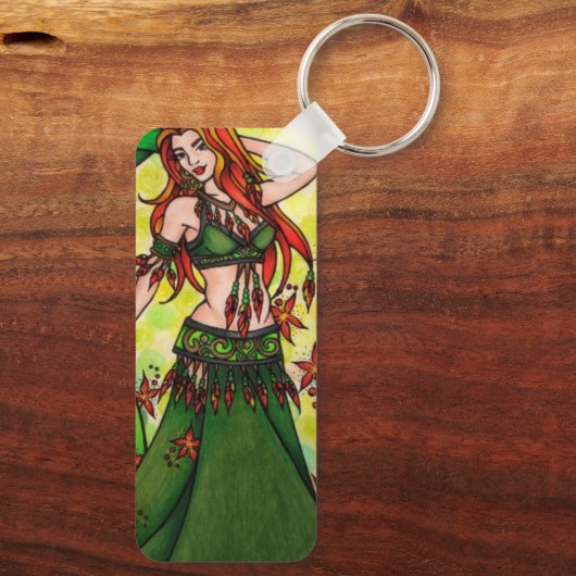 Dawn Belly Dancer Sleutelhanger (Achterkant)