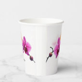 Dawn Bloom Orchid Papieren Bekers (Rechts)
