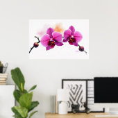 Dawn Bloom Orchidee Poster (Thuiskantoor)