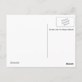 Dawn Breaking over de Mojave woestijn Briefkaart (Achterkant)