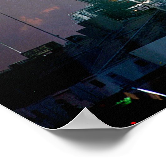 Dawn breekt achter ASTP Saturn IB CDDT Poster (Hoek)