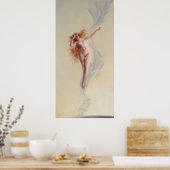 Dawn by Luis Ricardo Falero Poster (Keuken)