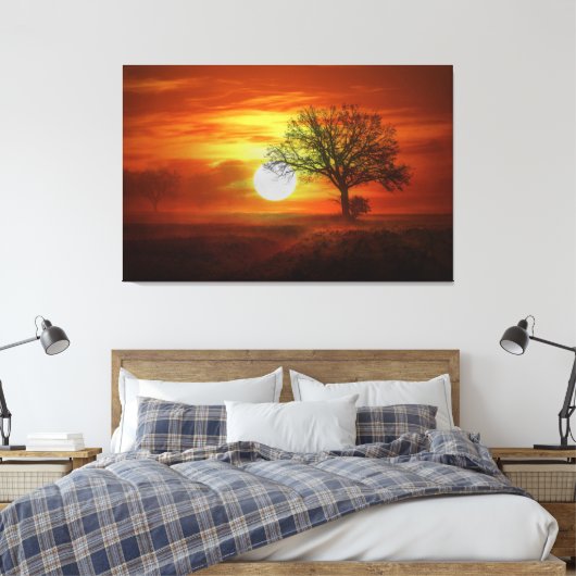 Dawn Canvas Afdruk (Insitu (Slaapkamer))