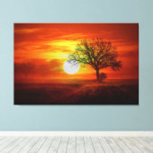 Dawn Canvas Afdruk (Insitu (Houten vloer))