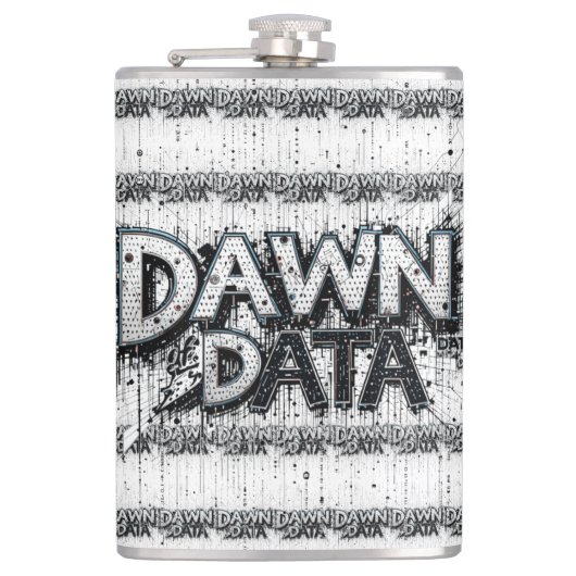 Dawn Data Barware & Bar Tools Flasks Heupfles (Voorkant)