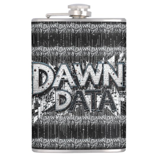 Dawn Data Barware & Bar Tools Kolven Heupfles (Voorkant)