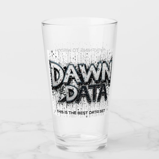 Dawn Data Glass Cups Glas (Voorkant)