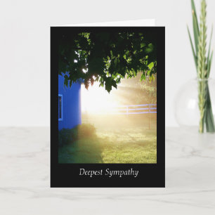 Dawn Deepest Sympathy Card Kaart