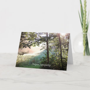Dawn Deepest Sympathy Card Kaart