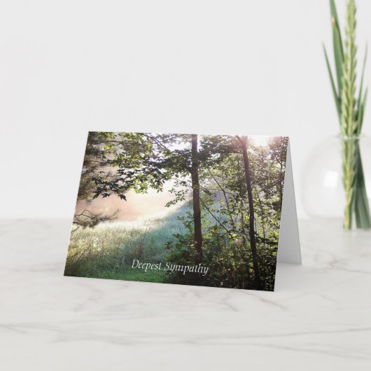 Dawn Deepest Sympathy Card Kaart (Voorkant)