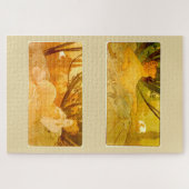 Dawn & Dusk beroemd gemaakt door Alphonse Mucha Legpuzzel (Horizontaal)