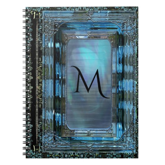 Dawn Elegant Monogram Notitieboek (Voorkant)