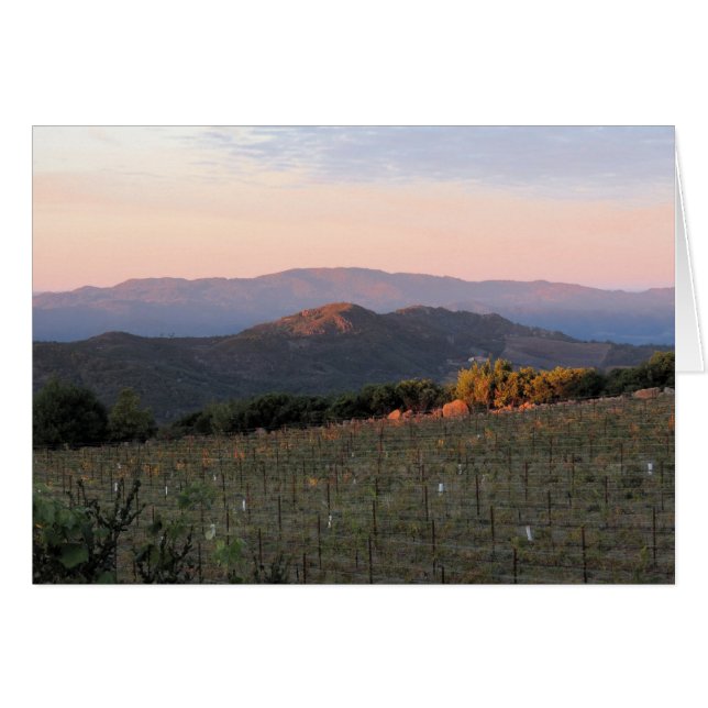 Dawn from Atlas Peak, Napa Valley, 1 (Voorkant Horizontaal)