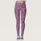 Dawn Hexagon Pattern Leggings (Voorkant)