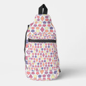 Dawn Hexagon Pattern Sling Bag (Voorkant)