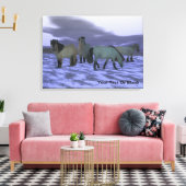 Dawn Horse Canvas Afdruk (Insitu (Woonkamer))