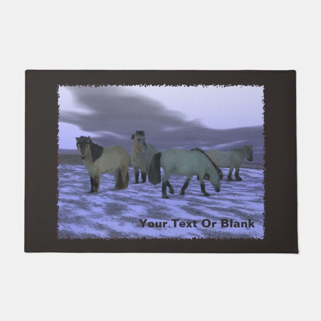 Dawn Horse Deurmat (Voorkant)