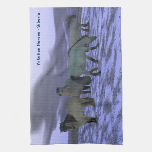 Dawn Horse Theedoek (Verticaal)