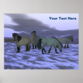 Dawn Horse - Yakutia Poster (Voorkant)