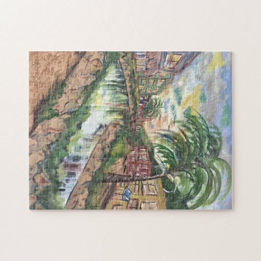 Dawn in Caribbean Puzzle Legpuzzel (Horizontaal)