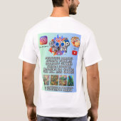 Dawn in Caribbean T-Shirt (Achterkant)