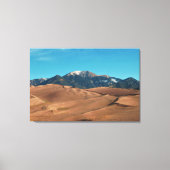 Dawn in de Dunes Canvas Afdruk (Voorkant)