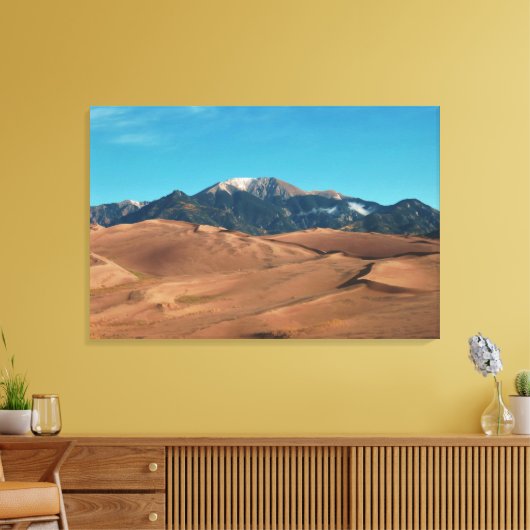 Dawn in de Dunes Canvas Afdruk (Insitu (Woonkamer))