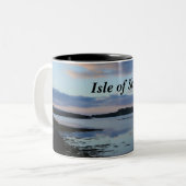 Dawn in Dunvegan Tweekleurige Koffiemok (Voorkant links)