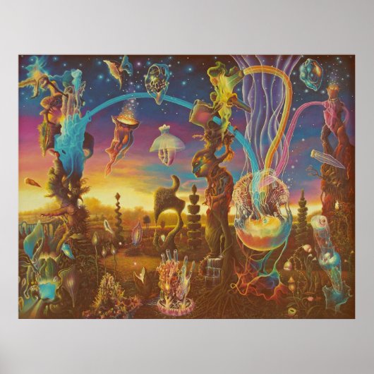 Dawn in the Garden of Creation Poster (Voorkant)