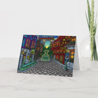 Dawn in Thorsville - Greeting Card Kaart