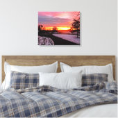 DAWN IN WINTER CANVAS AFDRUK (Insitu (Slaapkamer))